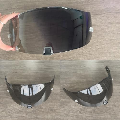 R1 Air Helmet Visor Replacement,Tinted Motorcycle Helmet Face Shield Windshield Lens for R1,R1 Air,R1 EVO,T520,ST1400,391 (Photochromic Light/Deep Black) - color: Photochromic Light/Deep Black