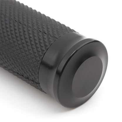 Motorcycle 1 Inch Handlebar Grips Universal Hand Grips Non-Slip Rubber Handgrips Fit for H-Arley Touring Softail Road Street Glide Road King Sportster