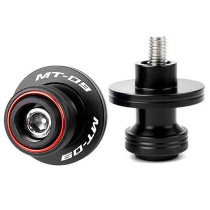 Fit For YAMAHA MT09 Tracer MT-09 SP FZ09 2014-2023 2024 MT09 2025 Motorcycle CNC 6MM Motorcycle Swingarm Spools Sliders Swing Arm Spools Screws (Red) - color: Red