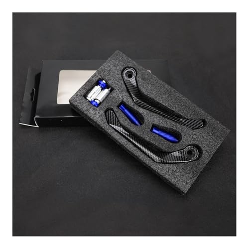 Brake Clutch Lever Guards for ADV150 ADV160 ADV350 ADV 160 150 350 Motorcycle 7/8" 22MM Handlebar Handguard Brake Clutch Levers Hand Guard Protector - color: Blue no l