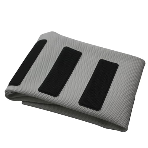 Motorcycle Seat Cover Rubber Striped Grip Gripper Soft Universal for CRF WR WRF RMZ YZF SXF EXC EXC XC SXCR KLX Dirt Pit Bike Pro Motocross Off Road (White) - color: White