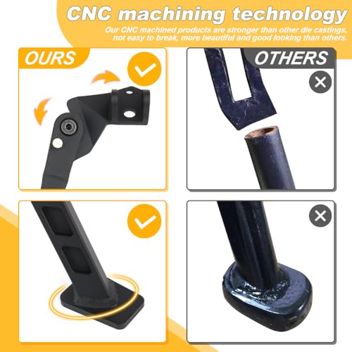 Motorcycle Kickstand Side Stand Fit for CR125R CRF250R CRF450X CRF450R Foot Side Support