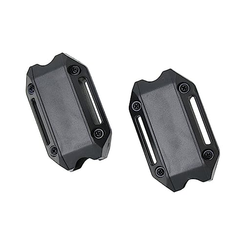 4pcs Motorcycle Crash Bar Sliders, Motorcycle Engine Guard Bumper Protection Decorative Block 25mm Frame Slider Universal for Motorcycles Crash Bar