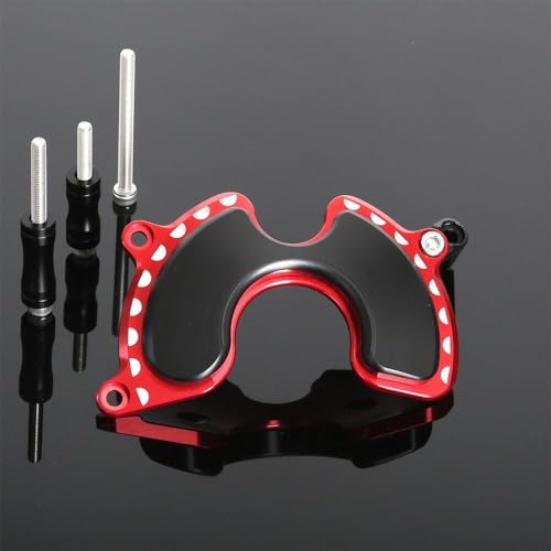 Monkey125 Left Right Engine Cover Protector Slider Compatible with Monkey 125 Super Cub C125 2018-2021 3D CNC Motorcycle Accessories Engine Crankcase Guard (Red) - color: Red2