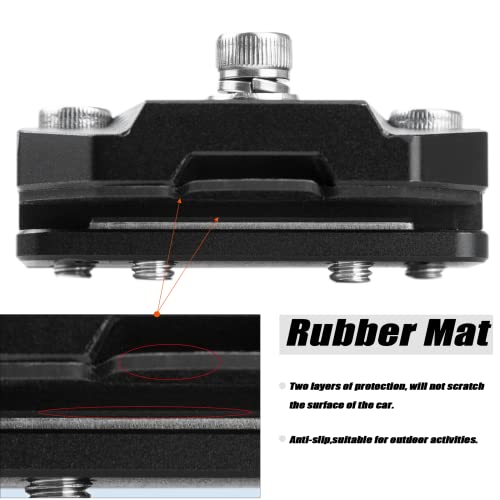Universal Hood Mounting Bracket - Ditch Light Brackets 2PCS Kit Aluminum Alloy Clamp Holder for Truck SUV Cars, Black - size: Universal Hood Light Bracket