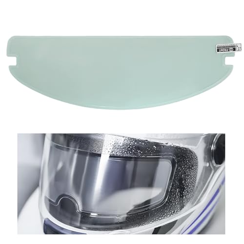Anti Fog Film for Motorcycle Helmets, Helmet Visor Lens Insert Nano Coating Sticker, Universal Helmet Shield Film Lens (Clear)