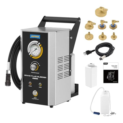 Brake Bleeder Kit Automotive,Brake Fluid Bleeder Exchanger Machines,Brake Oil Fluid Extractor Pump,Professional Pulsating Brake Oil Fluid Bleeding Tool,Automatic Vacuum Brake Bleeder One Person