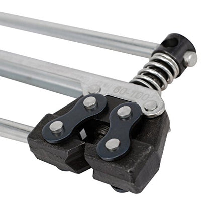 #60-100 Roller Chain Breaker Splitter Detacher Cutter Tool for 60 80 100 12B 16B 20B C2040 C2042 C2050 C2052 A2040 A2050 Roller Chain Fit for Motorcycle Bicycle Go Kart ATV Chains Replacing