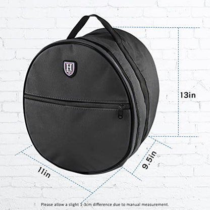 Harrison Howard Equestrian Motorcycle Riding Waterproof Helmet Bag Helmet Case Storage Carring Bag - color: Black