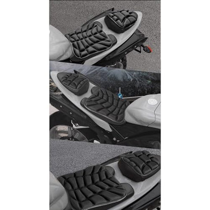Motorcycle Seat Cushion for Kawasaki KLR 650 1987-2024, Anti-Vibration & Breathable Pressure Relief Seat Pad Comfortable Motorbike Seat Cushion Long Ride Relief