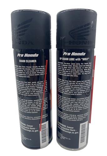 OEM Chain Cleaner & Chain Lube Service Kit for Honda ATVS Dirt Bikes Motorcycles 08732-CHC00 08732-CLM0