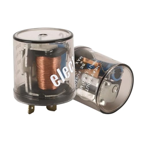 Weatherproof Motorcycle Safety Light Lamp Round Clear Housing Impact Resistant