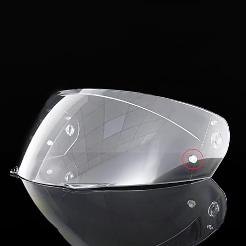 HJ-33 Helmet Visor For i90.Replacement Motorcycle Helmet Shield Compatible with HJC i90 (Pinlock Pins) - color: Pinlock Pins