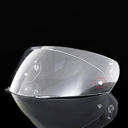 HJ-33 Helmet Visor For i90.Replacement Motorcycle Helmet Shield Compatible with HJC i90 (Pinlock Pins) - color: Pinlock Pins