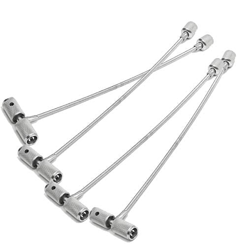 4PCS Valve Stem Installation Fishing Tire Repair Tools 8'' Puller Car Plug Core Remover Universal Multifunction