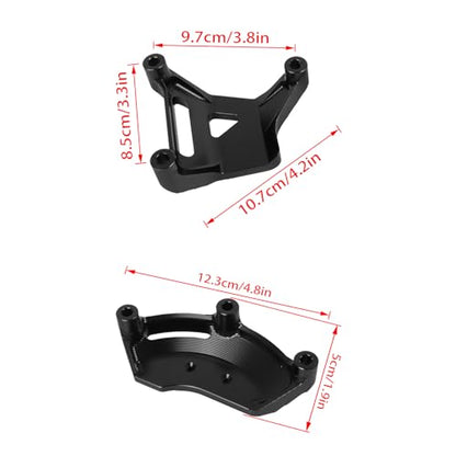 Engine Case Side Cover Guard Protector Replacement for Suzuki V-Strom 800 DE GSX-8S GSX8S GSX 8S 2023 2024 2025 Aluminum Engine Stator Frame Slider Crash Pad Protective Accessories Black