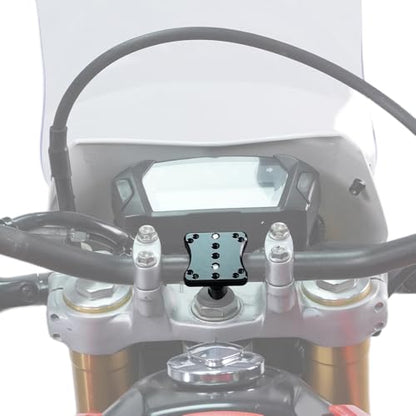 GPS Mount Bracket Motorcycle Navigator Holder Compatible with AMPS Pattern GPS Mount (22MM) - size: 22MM