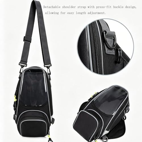 Motorcycle Tank Bag for Yamaha T Max 500-530-560 2021 Magnetic Luggage Waterproof Motorbike Storage Bag Backpack Large Capacity Storage Bag