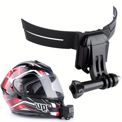 Motorcycle Helmet Camera Mount Chin Bracket Full Face Removable Holder Outdoor Cycling Supplies Replacement for GoPro