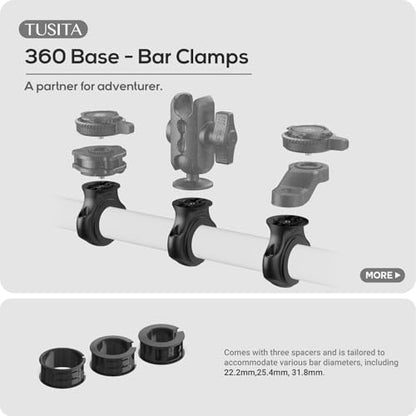 TUSITA 360 Base - Bar Clamp Medium - size: Medium