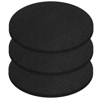 Oil Drain Splash Pad 3 Pcs 15 inch Diameter Oil Pan Splash Guard, Anti Splash Oil Drain Mat, No Splatter Oil Pad Fits Most Oil Drains - Round, Black - color: Round, size: 15"-3PCS