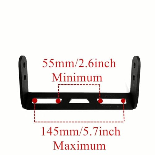 Off-Road Motorcycle Phone Mount, Universal Handlebar Mount for GPS Navigation & Smartphone, Dirt Bike Phone Holder (Red) - size: Red