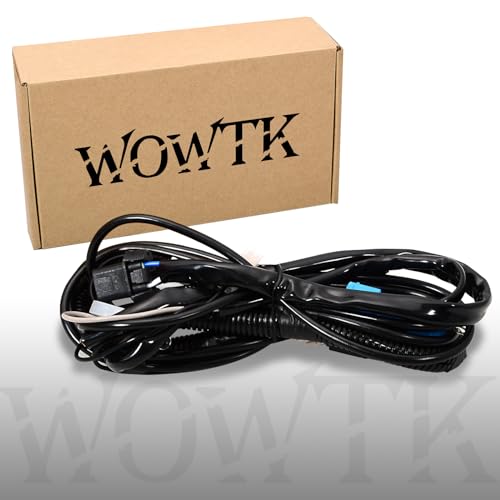 Trunk Tour Luggage Pack Wiring Harness Kit fits for Harley Touring, Road Glide, Road King, Electra & Street Glide 2014-2025 - color: Black 12-Functions Trunk Harnesses