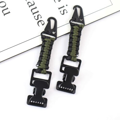 weryerker 2PCS Tactical Glove Clip Holder Anti-slip Nylon Work Glove Holder Clip, for Tactical Backpack, Tool Belt, Outdoor - color: 2pcs Black/Army Green