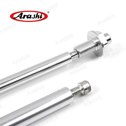 Arashi Axle Sliders Wheel Protectors Front and Rear Fork for Yamaha YZF R1 2009-2014, Motorcycle Accessories Parts Gold