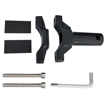 Motorcycle Spotlight Mount Brackets, Motorbike Tube Clamp Turn Signal Mounting Clamp Fog Light Holder for 0.82"-2.1" ATV UTV Roll Bar (2 Pcs)