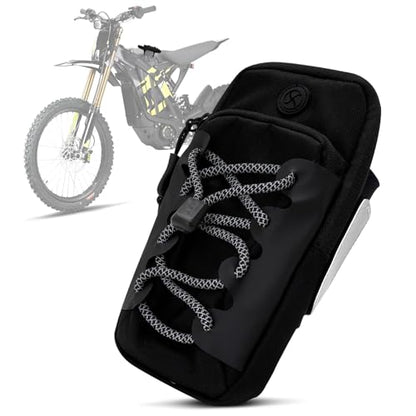 Electric Dirt bike Frame Battery Bag Waterproof Storage for Yozma IN10 Surron Sur Ron Light Bee S X X160 X260 Tutti Soleil 01 E Ride Pro S SS SR Motorcycle Motocross Off-Road - color: black