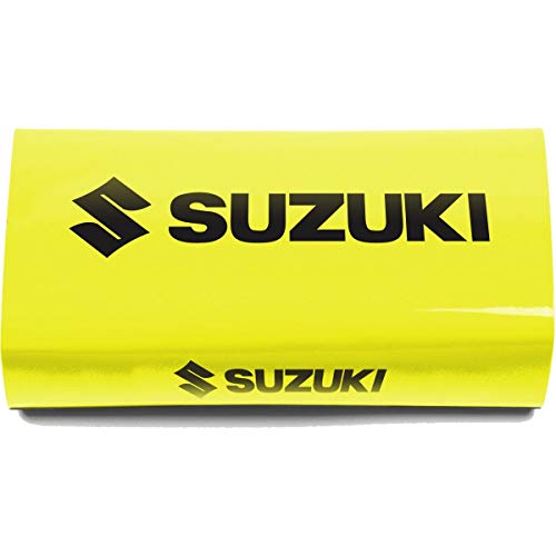Factory Effex SUZ STD Bulge BAR PAD - color: Suzuki Yellow, size: Standard Bulge