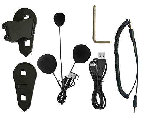 BT-S3 Type-C Interface Soft Microphone Earphone Accessories of Motorcycle Bluetooth Headset Intercom(Only suitable for full face helmets)