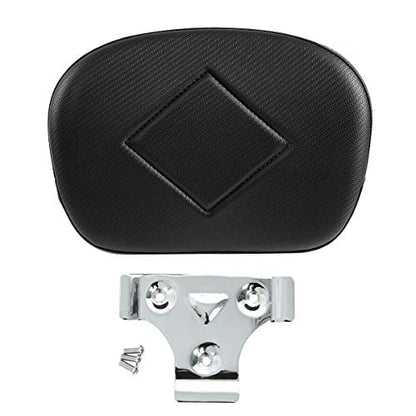 TCMT Detachable Sissy Bar Backrest Pad Fits For Harley 1997-2023 Touring Road King 2018-2023 Softail Slim FLSL Low Rider FXLR - color: Style L