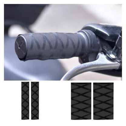 Motorcycle Heat Shrinkable Non-Slip Handle Rubber Sleeve Handlebar Covers for BM&W R1250GS R1200GS LC ADV F750GS F850GS F900R Handlebars Grips - color: Handlebar-Yellow