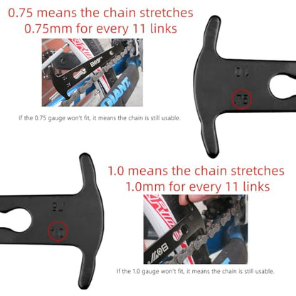Bicycle Chain Breaker Removal Tool Kit for Road MTB Bike - color: Bike Chain Tool Kit