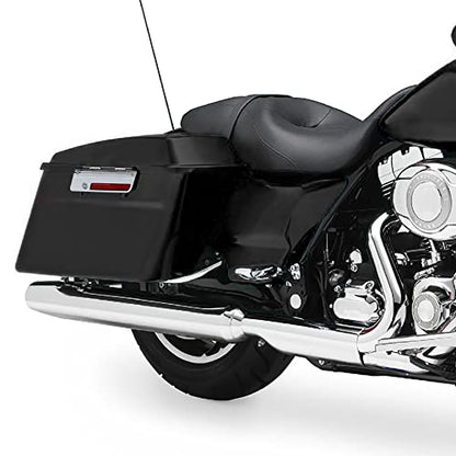 XMT-MOTO Hard Saddlebags Saddle bags for Harley 1994-2013 Touring models road glide, road king, ultra, street glide, electra glide and 1984-2017 Softail models,Matte Black - color: Matte Black, size: Standard