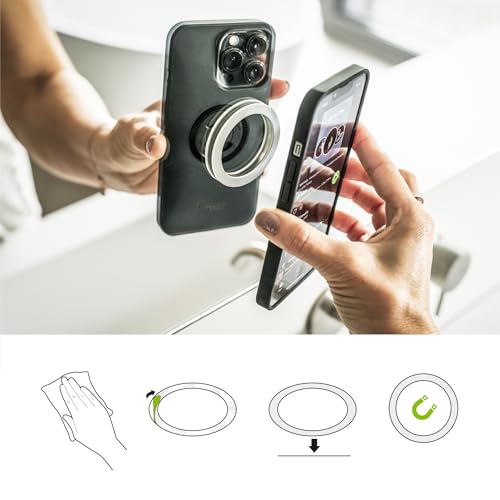 SP CONNECT Moto Bundle II AVM Xtreme | SPC+ |Compatible with iPhone Air | Phone Mount for Motorcycle | Motorcycle Phone Holder | Handlebars - style: for iPhone Air