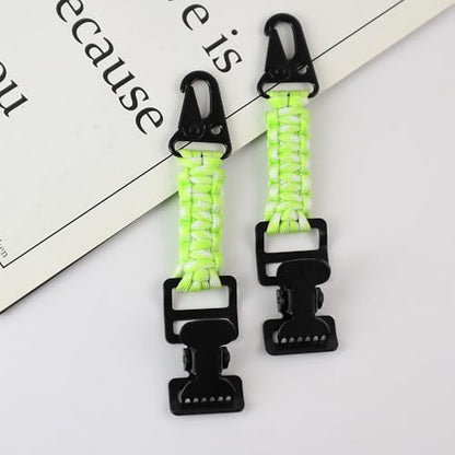 weryerker 2PCS Tactical Glove Clip Holder Anti-slip Nylon Work Glove Holder Clip, for Tactical Backpack, Tool Belt, Outdoor - color: 2pcs Green