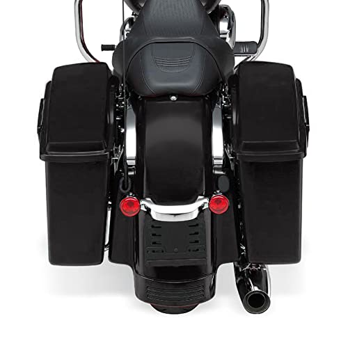 XMT-MOTO Hard Saddlebags Saddle bags for Harley 1994-2013 Touring models road glide, road king, ultra, street glide, electra glide and 1984-2017 Softail models,Matte Black - color: Matte Black, size: Standard
