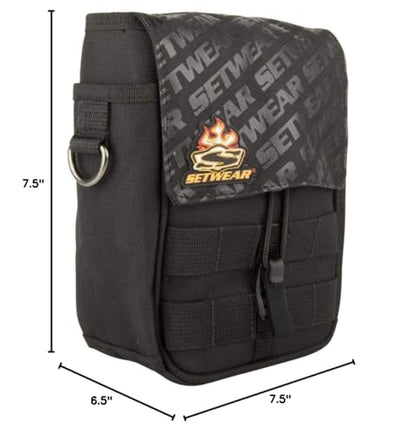 SetWear Tool Pouch (7.5"H x 6.5"W) - Black