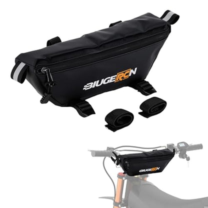 Electric Dirt Bike Handlebar Bag,Universal Motorcycle Handle Bar Tool Storage for Ebike Bicycle Surron Light Ultra Bee/Tutti Soleil 01/E Ride Pro S SS SR/Talaria X3 MX3 MX4 MX5/Ridstar Q20