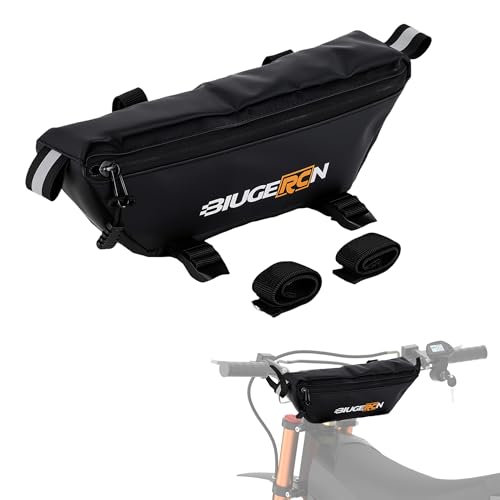 Electric Dirt Bike Handlebar Bag,Universal Motorcycle Handle Bar Tool Storage for Ebike Bicycle Surron Light Ultra Bee/Tutti Soleil 01/E Ride Pro S SS SR/Talaria X3 MX3 MX4 MX5/Ridstar Q20