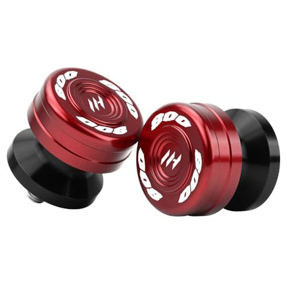 Motorcycle M8 Swingarm Spools Slider For V-Strom 800DE (DL 800DE) 2023-2025 V-Strom 800DE Adventure 2023-2025 Swing Arm Spool Slider Stand Screws Accessories (Red) - color: Red