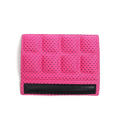 6PCS Chin Pads Foam Pad Set Strap Padding Replacements Universal Cushion Mats for Cycling Bike Bicycle Motorcycle Road Racing Riding Helmet - color: Pink 6PCS
