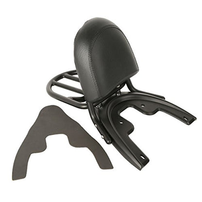 SLMOTO Sissy Bar Backrest Luggage Rack & Baseplate Fit for Harley V-Rod VRSCA 2002-2006 New - color: for Harley V-Rod