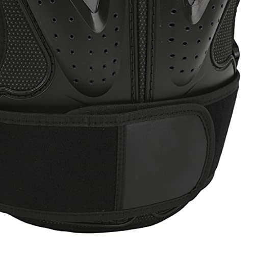 Kids Riding Armor Kids Cycling Armor Youth Body Protector Child Protective Vest Chest Back Protector Reflective Adjustable Hook and for Motorcycle Scooter - size: Medium