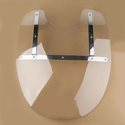 Windshield Windscreen for Harley, SLMOTO Clear Motorcycle Windshield Windscreen Fit for Harley Davidson Road King Classic 1998-2020