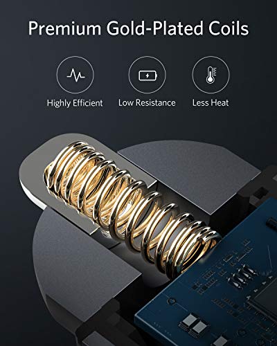 Anker 320 Car Charger (24W II), Mini Aluminum Alloy Dual USB with Blue LED for iPhone 16 15 14 13 12 Series, iPad Pro/Air 2/Mini, Galaxy and More - Not Compatible with Quick Charge (Black)