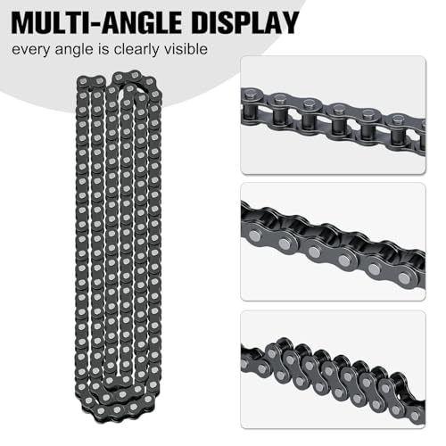35 Chain 140 Links Chain Breaker Compatible with Coleman Mini Bike CT100U CC100X Baja DB30 Motovox MBX10 MBX11 Predator 79cc 97cc 100cc Mega Moto MM-B80 105cc Engine Parts - color: Black